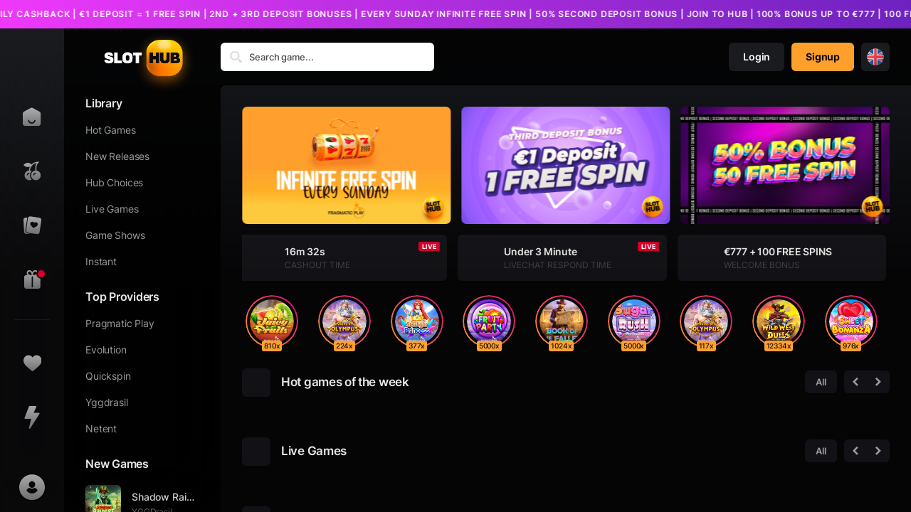 slothub casino