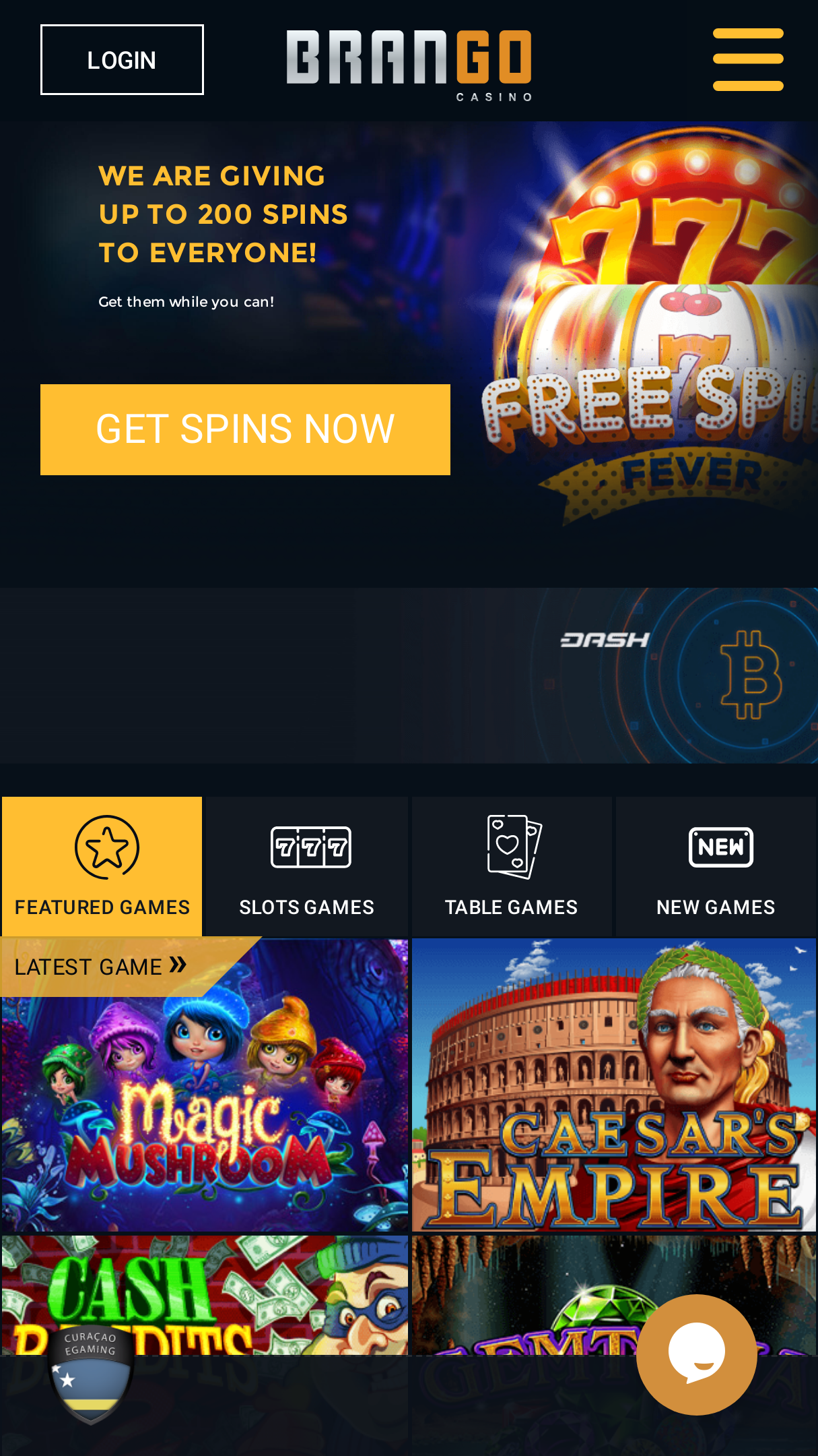 Brango Casino No Deposit Bonus 30 In August 2019