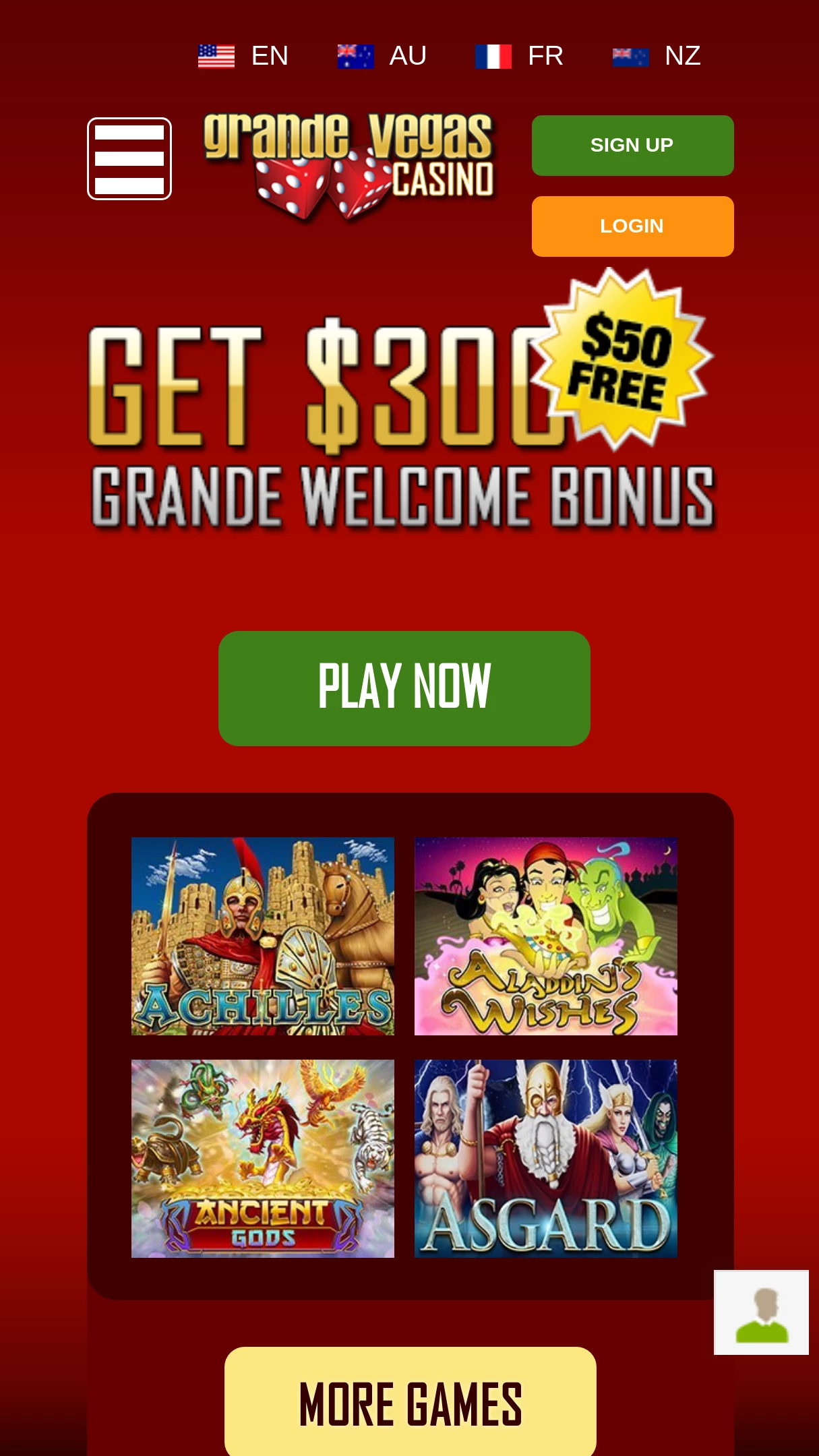 No Deposit Bonus Codes 2018 Grande Vegas Casino