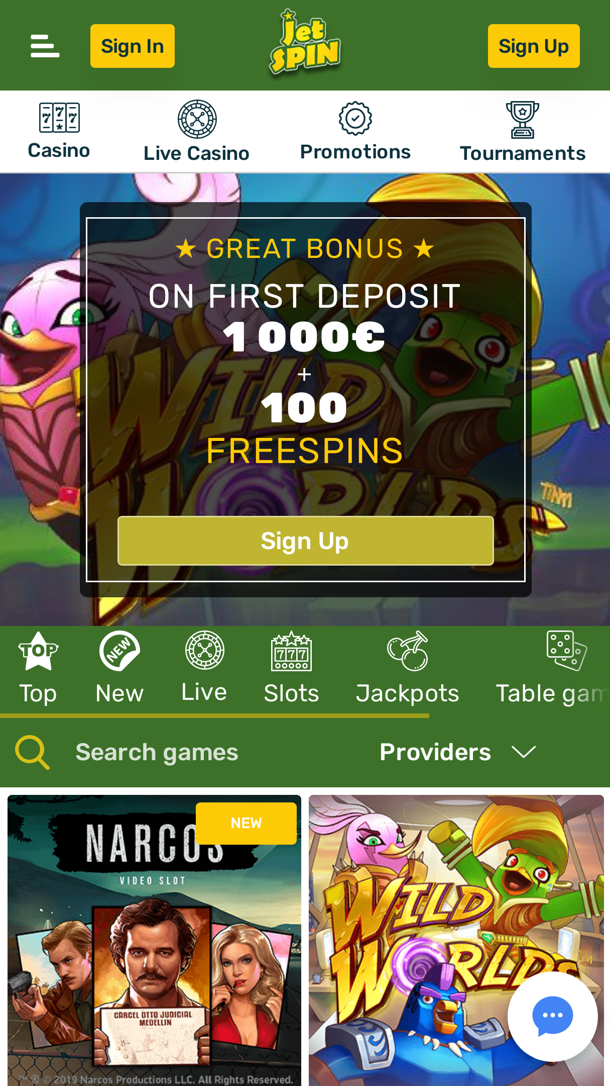 Spark casino войти