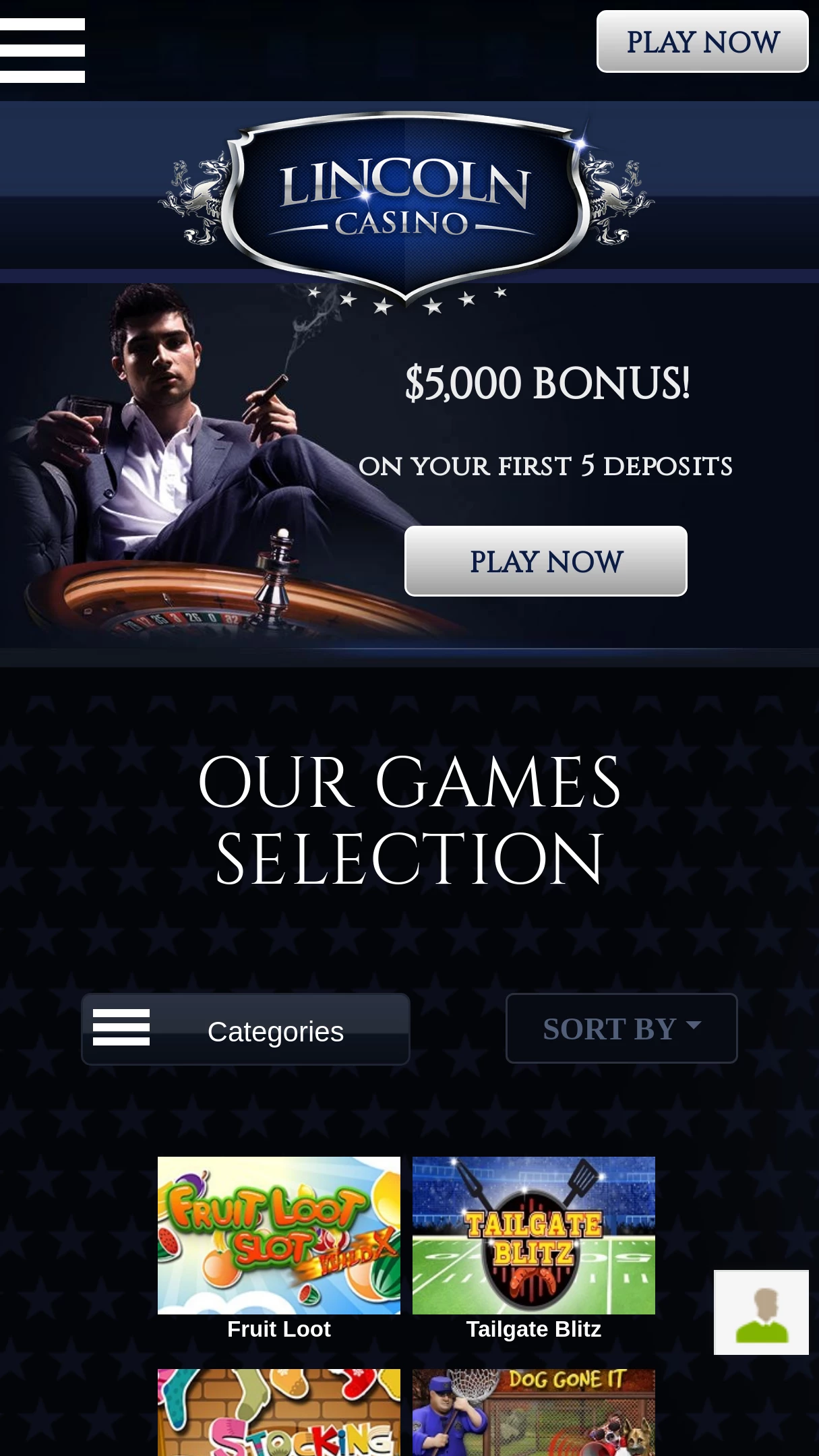 Lincoln casino free bonus codes