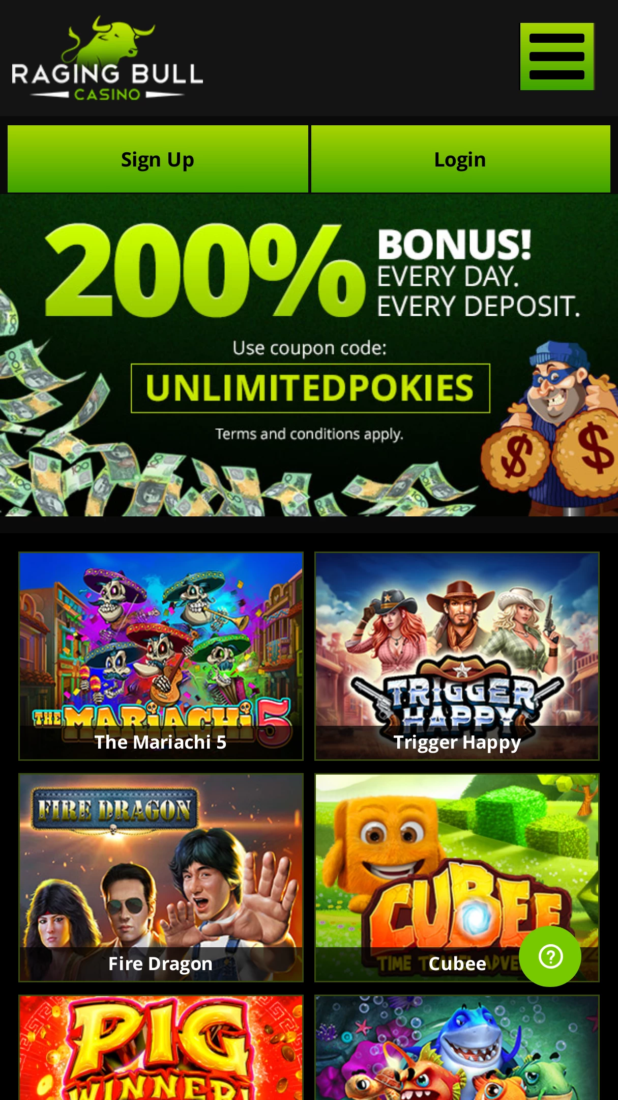 Raging bull casino no deposit bonus codes 2019