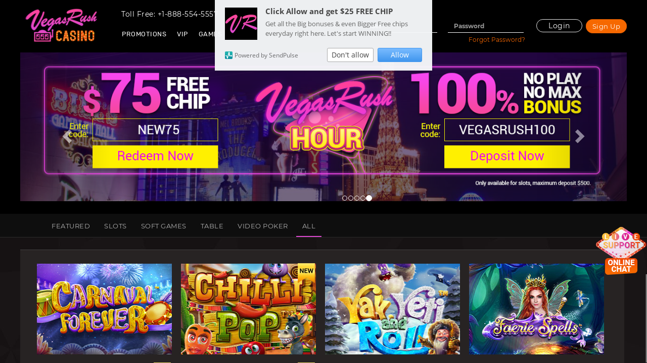 Wild Vegas Casino No Deposit Bonus Codes 2018