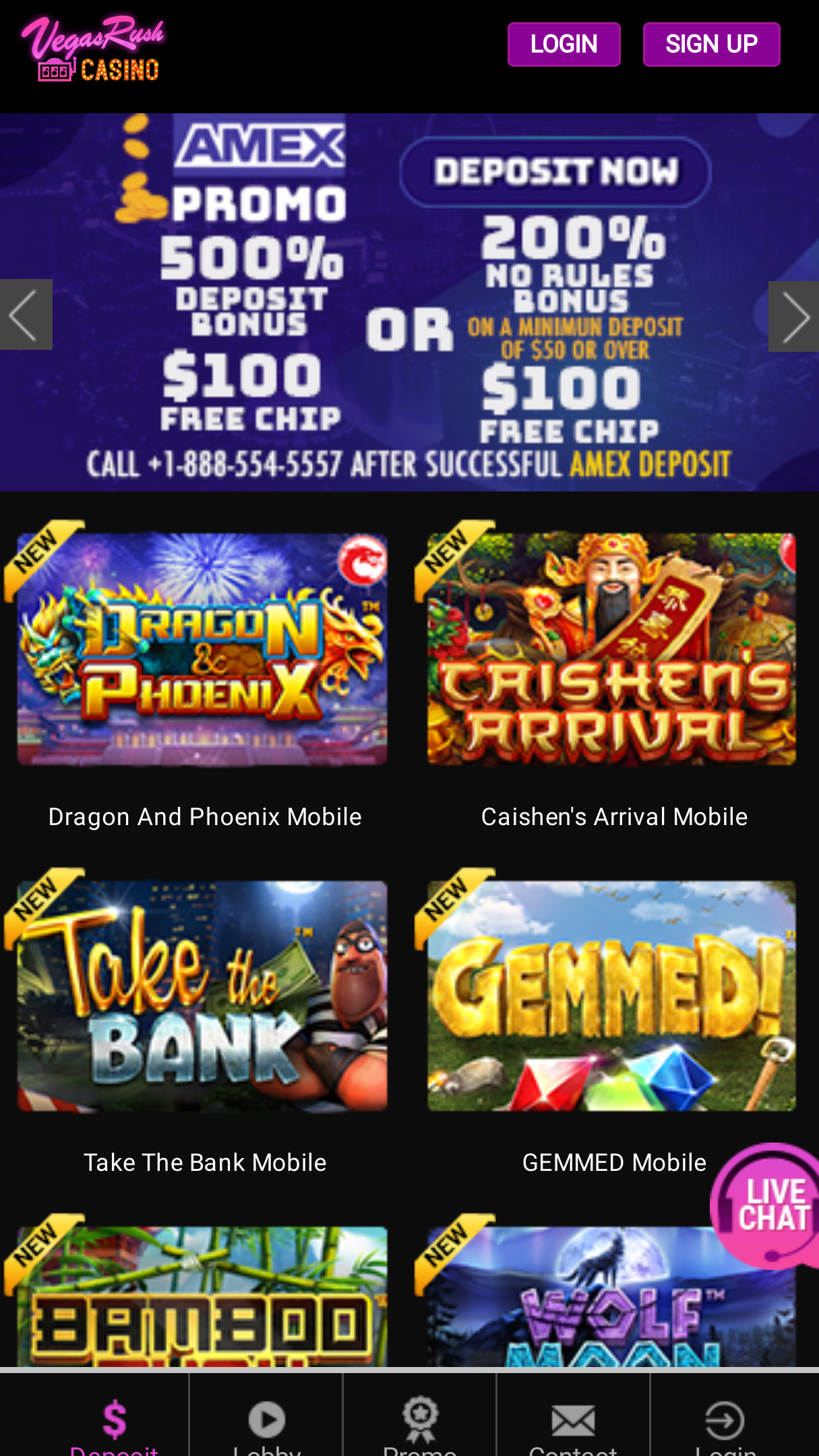 Vegas Rush Casino Online