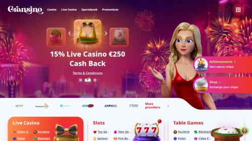 gransino casino programme vip
