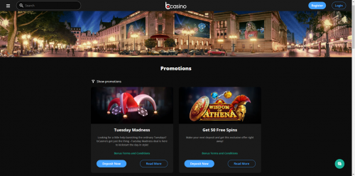 BCasino: Spin & Win 50 Free!