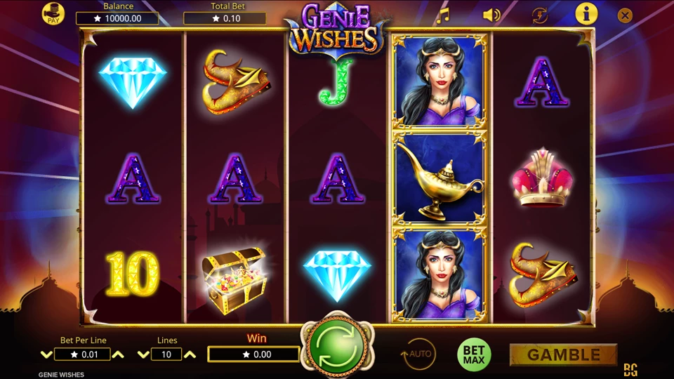Genie slot games