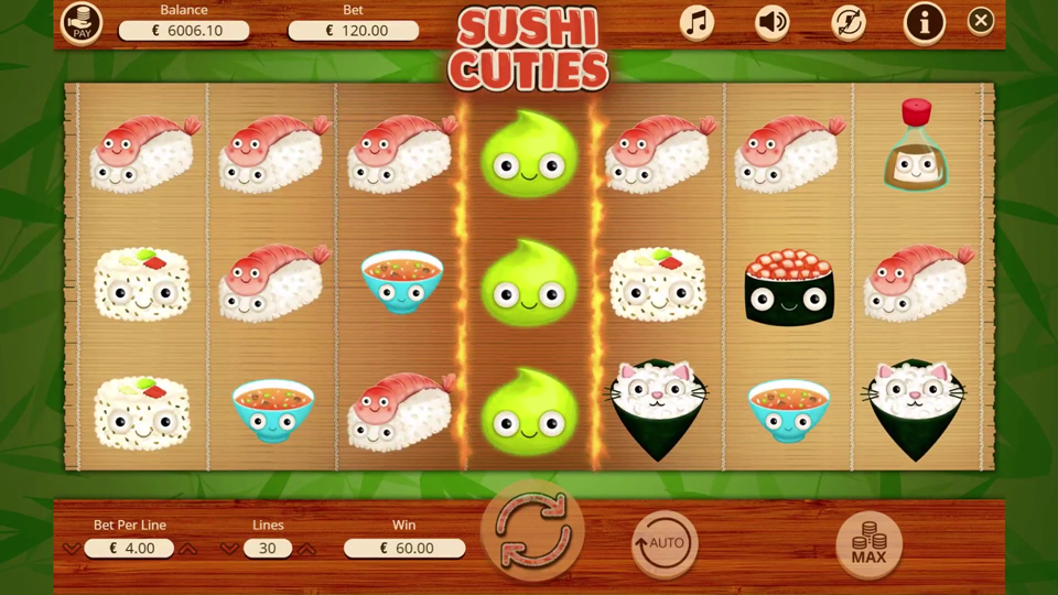 Booming Games Sushis Cuties Slot Review