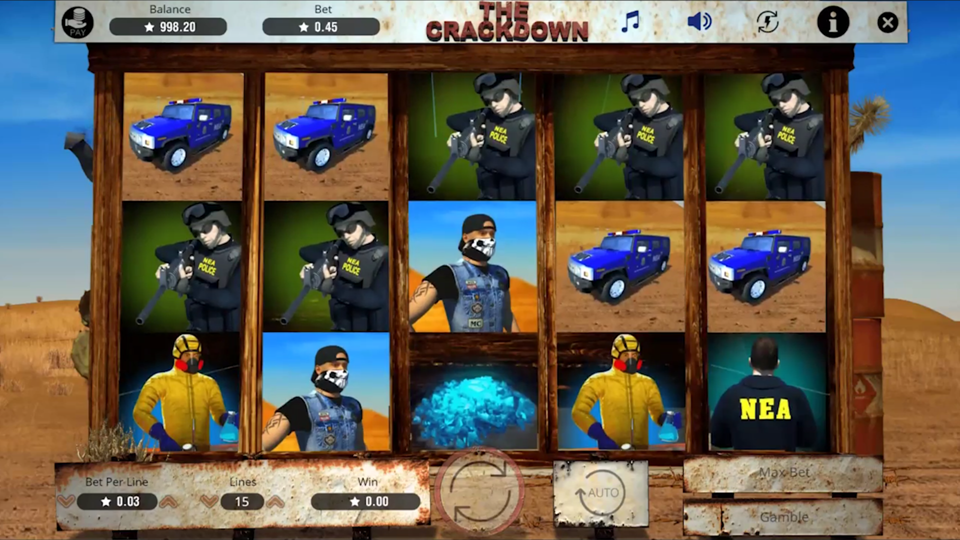 Booming Games (BG) The Crackdown Slot Review