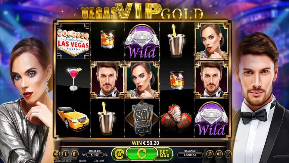 Booming Games (BG) Vegas VIP Gold Slot Review