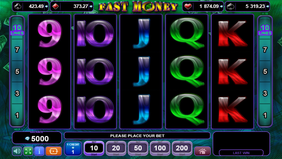 EGT Fast Money Slot Review