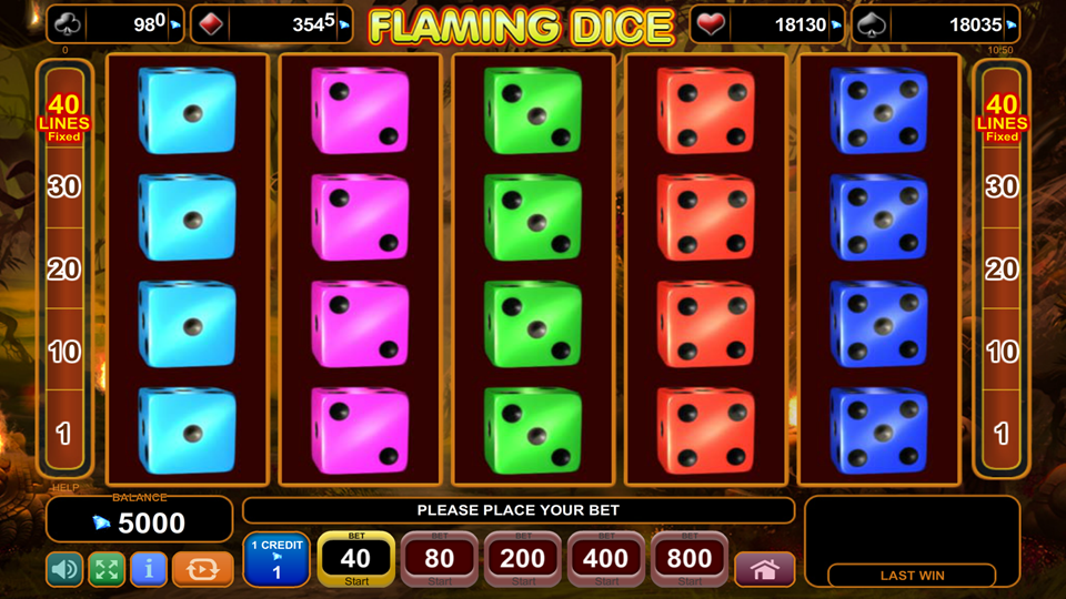 EGT Flaming Dice Slot Review