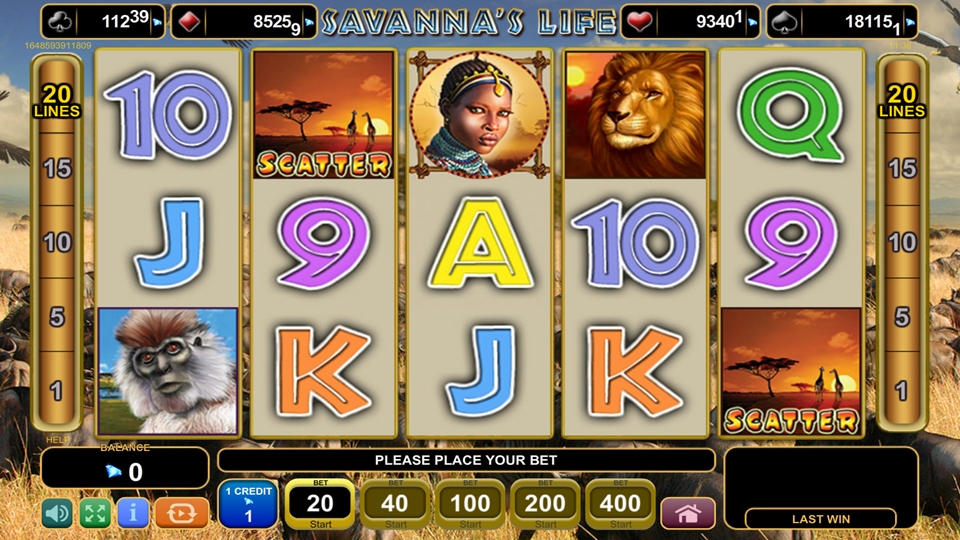 EGT Savanna’s Life Slot Review