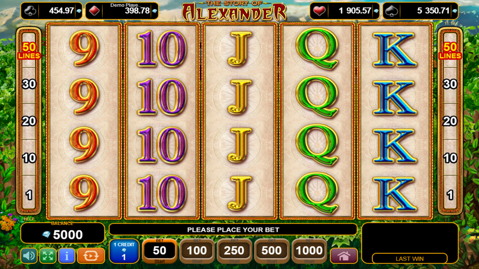 EGT The Story of Alexander Slot Review