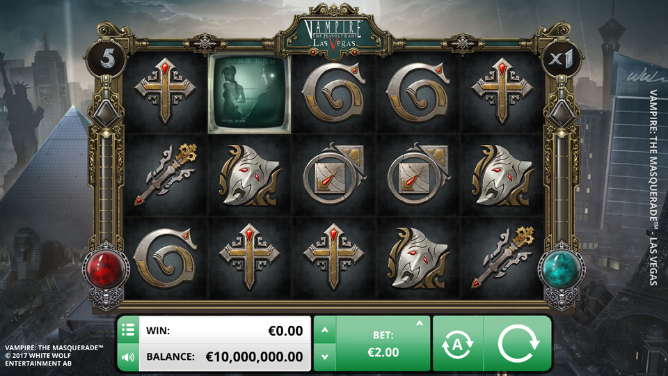 Foxium Vampire – The Masquerade – Las Vegas Slot Review