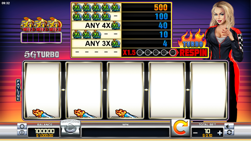 Fuga Gaming Technologies 5G Turbo Slot Review