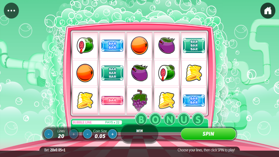 Gamesys Double Bubble Slot Review