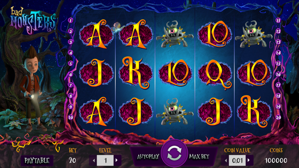 Gamshy Bad Monsters Slot Review