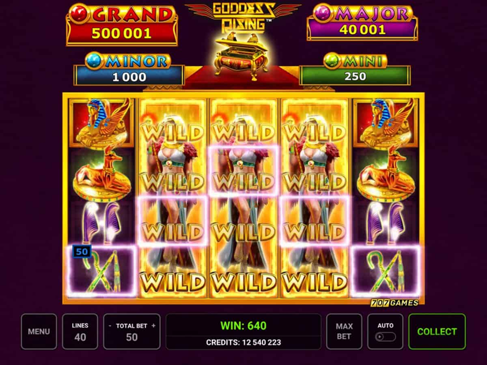 GreenTube Goddess Rising Slot Review