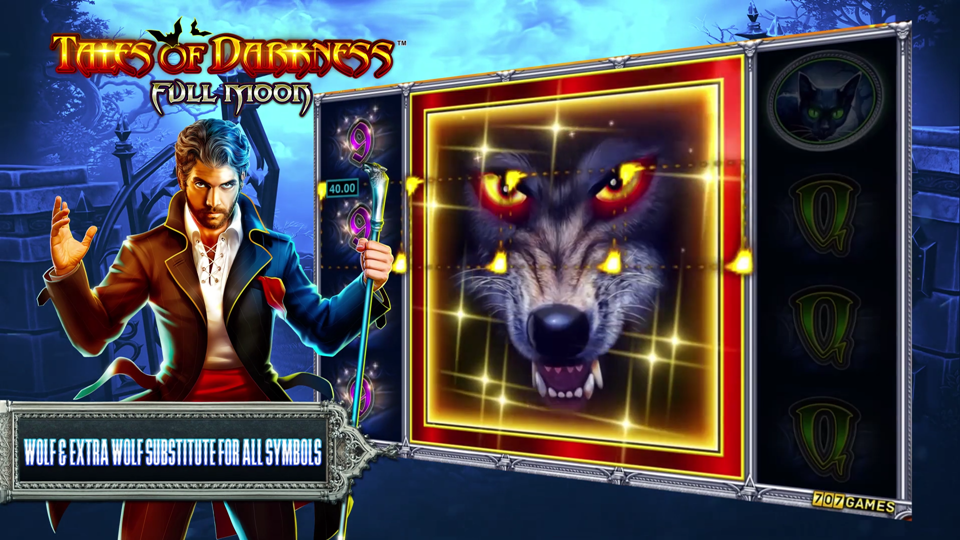 Greentube (Novomatic) Tales of Darkness™ Full Moon Slot Review