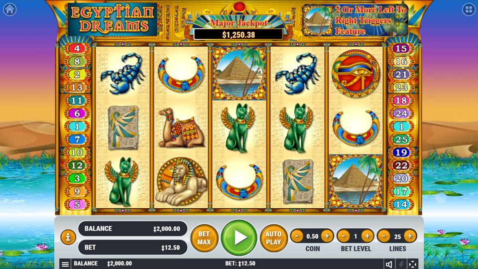 Habanero Egyptian Dreams Slot Review