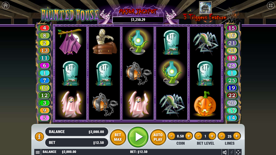 Habanero Haunted House Slot Review