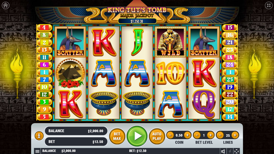 Habanero King Tut´s Bomb Slot Review