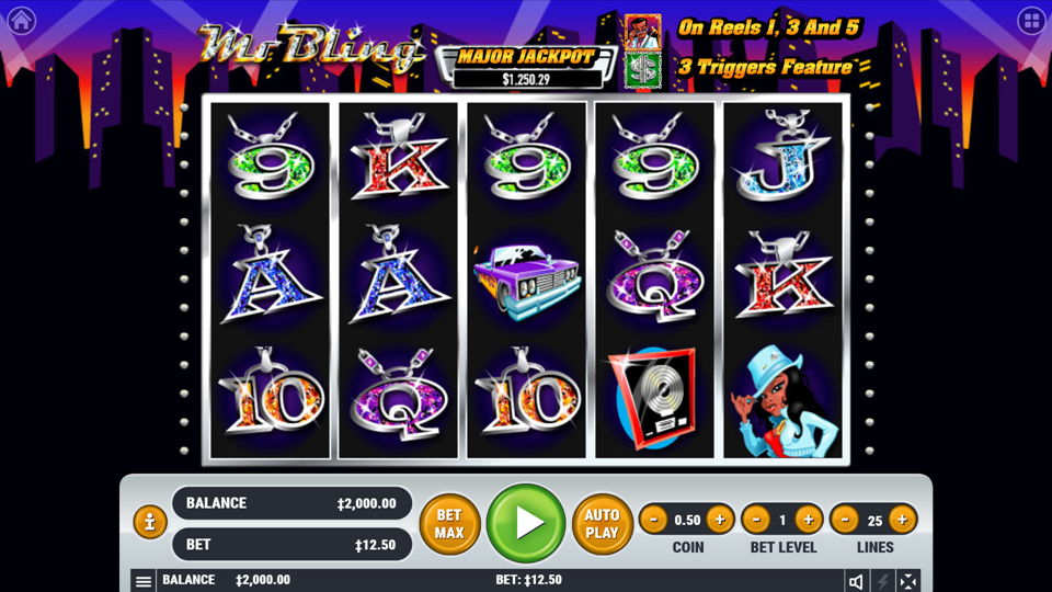 Habanero Mr. Bling Slot Review