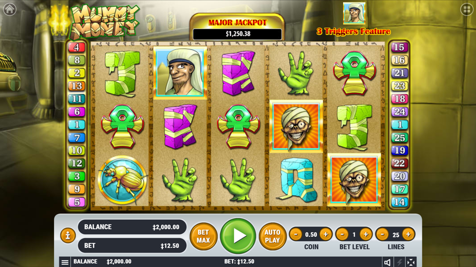 Habanero Mummy Money Slot Review
