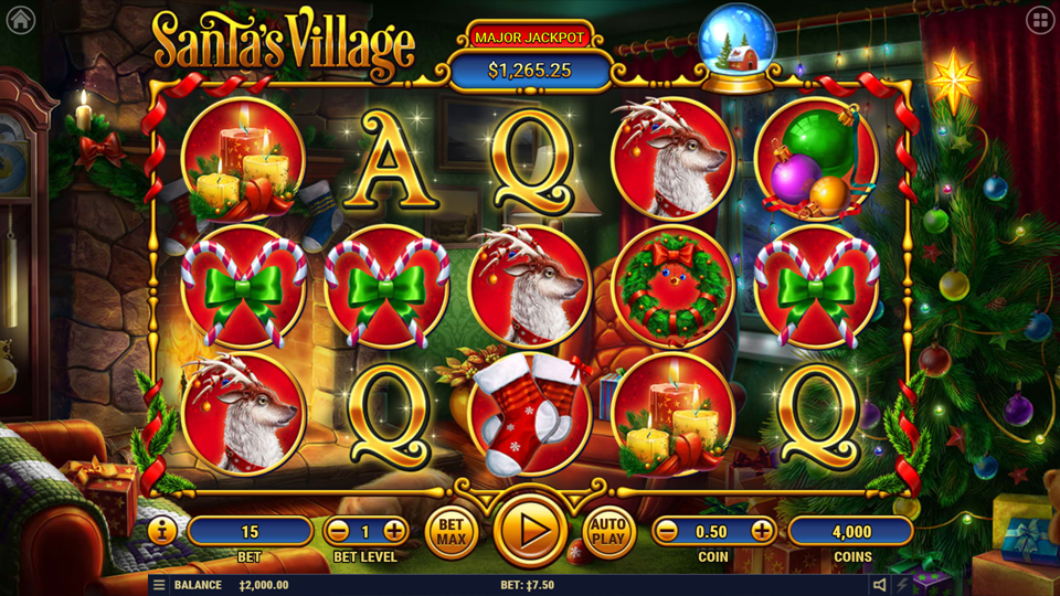 Habanero Santa’s Village Slot Review