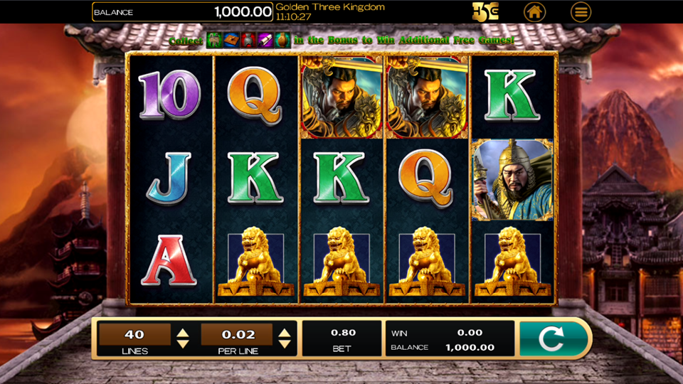 High5Games Golden Three Kingdom Slot Review