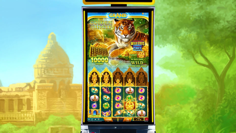 Golden jungle grand slot machine