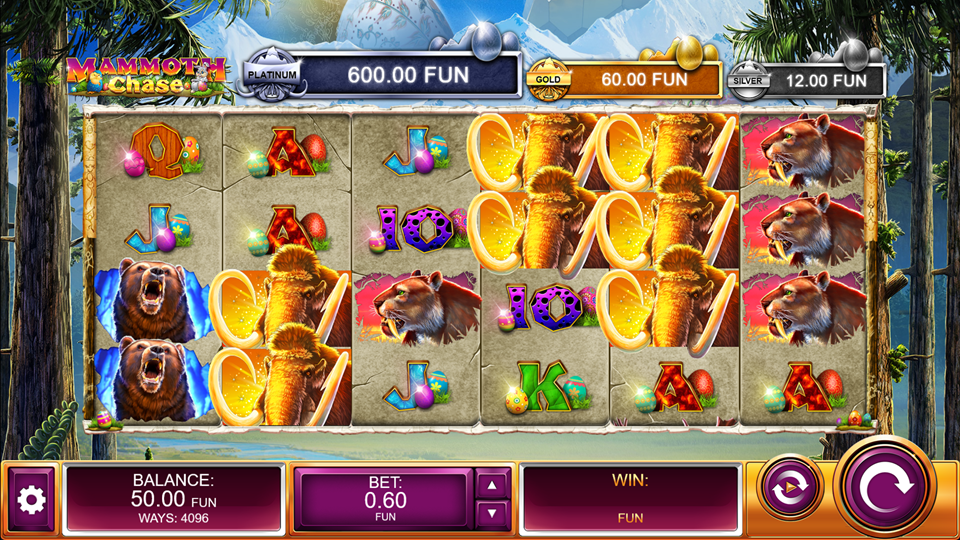 Kalamba Games Mammoth Chase Easter Edition Slot Review