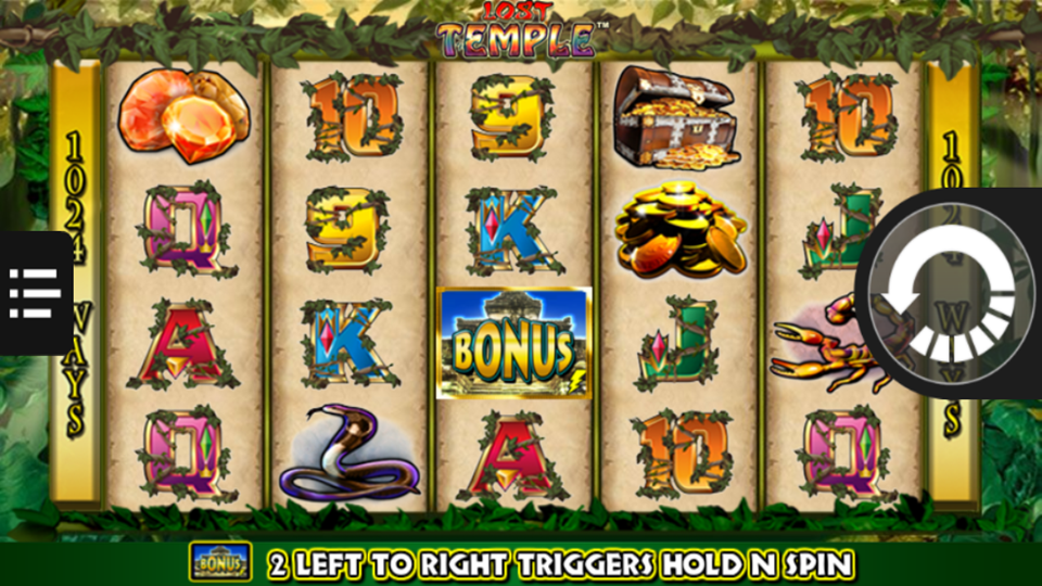 Lightning Box Lost Temple Slot Review