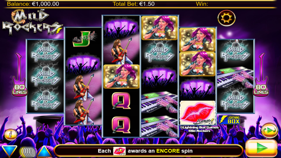 Lightning Box Mild Rockers Slot Review