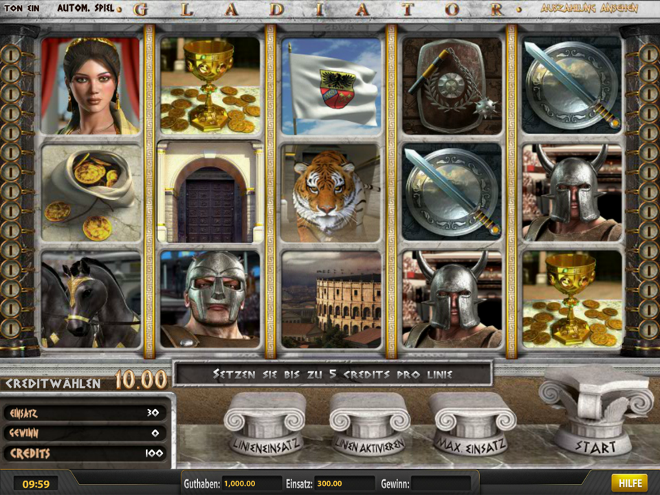 Edict (Merkur Gaming) Gladiators Slot Review