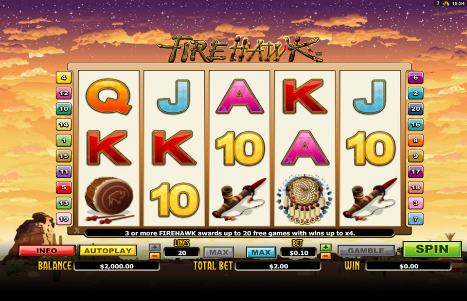 Microgaming Firehawk Slot Review