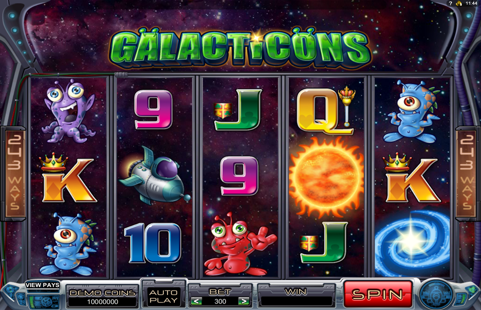Microgaming Galacticons Slot Review