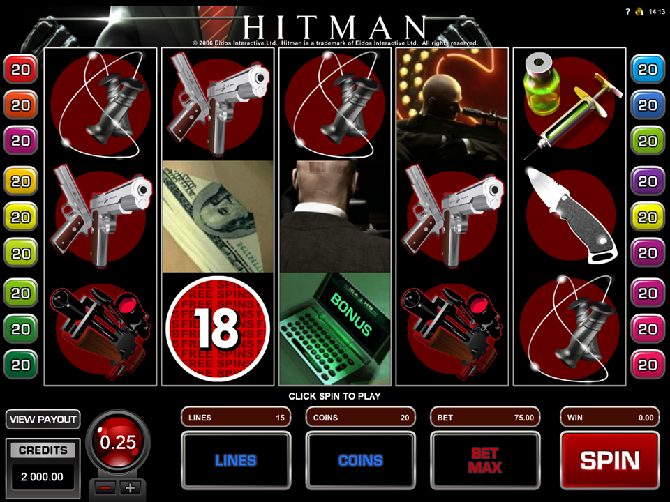 Microgaming Hitman Slot Review