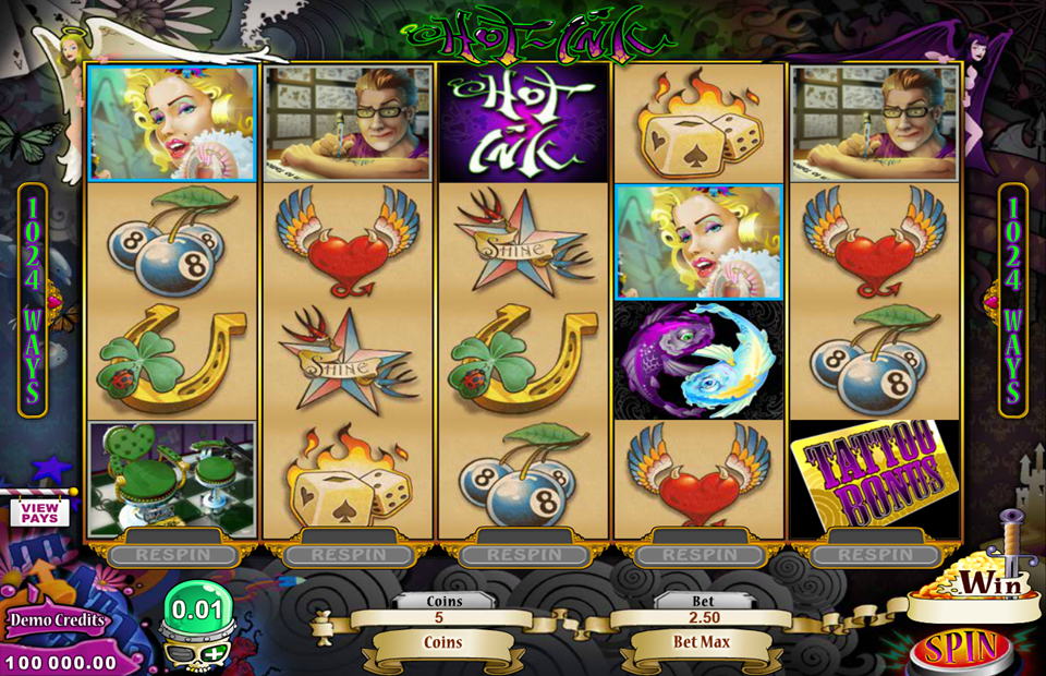 Microgaming Hot Ink Slot Review