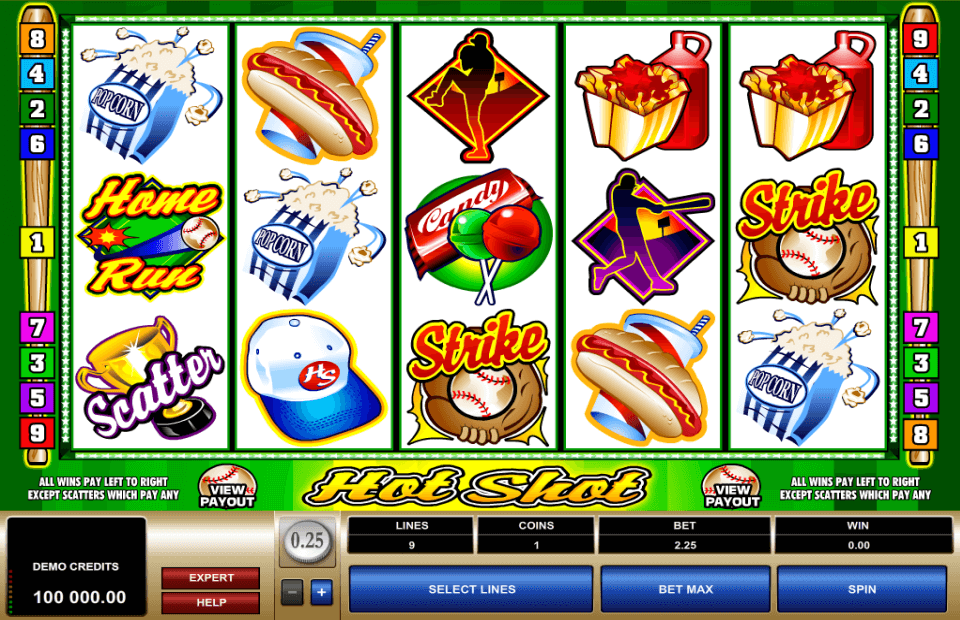 Microgaming Hot Shot Slot Review