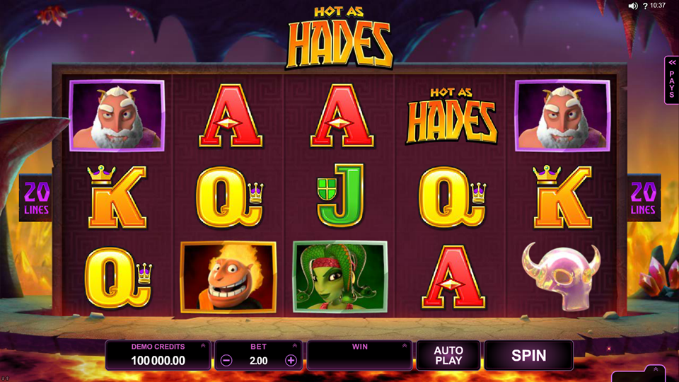 Microgaming Hot as Hades Slot Review