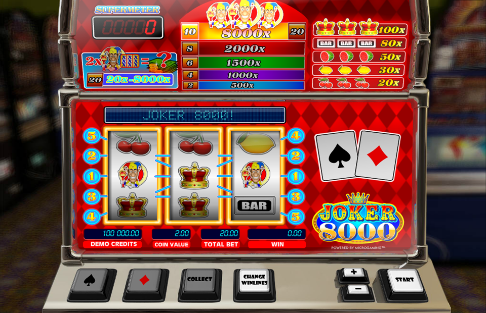 Microgaming Joker8000 Slot Review