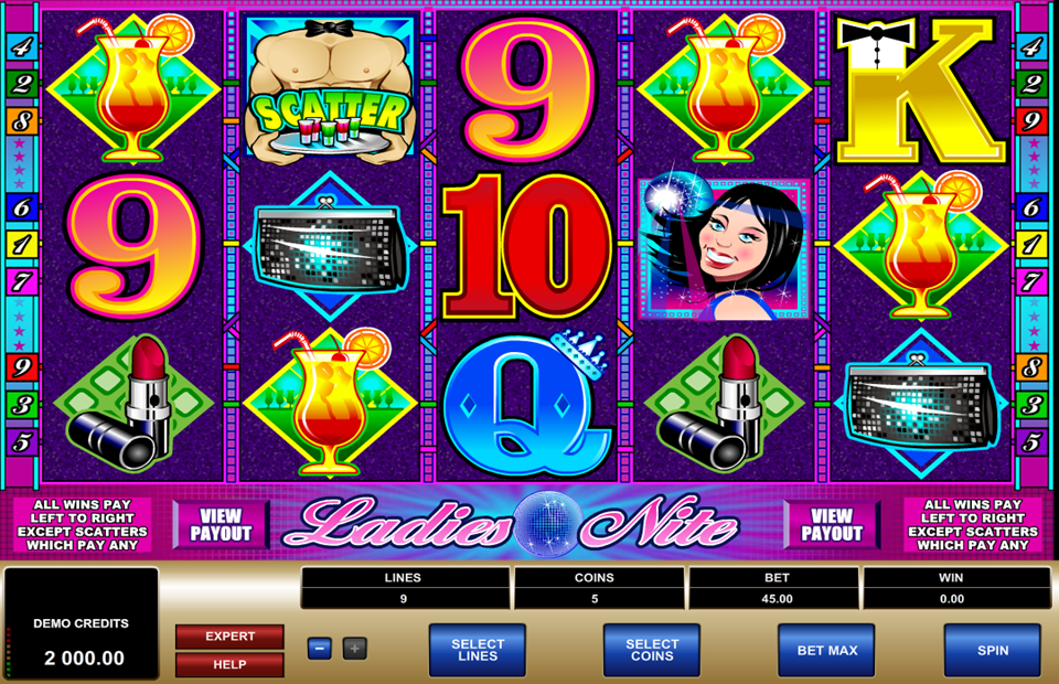 Microgaming Ladies Nite Slot Review