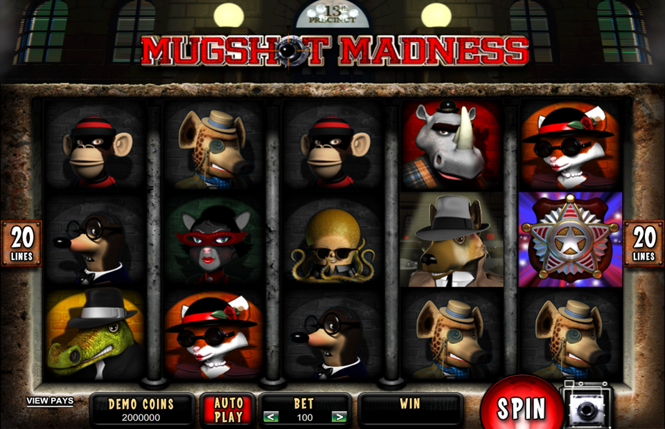 Microgaming Mugshot Madness Slot Review