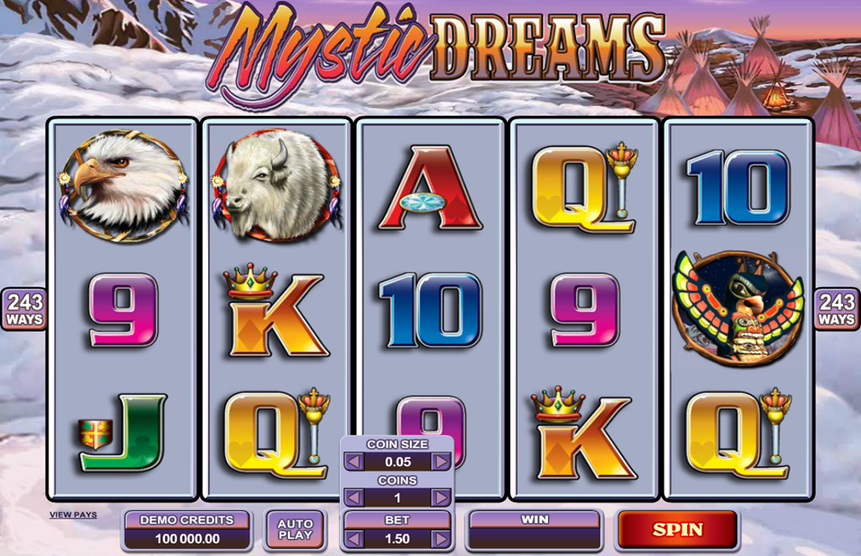 Microgaming Mystic Dreams Slot Review