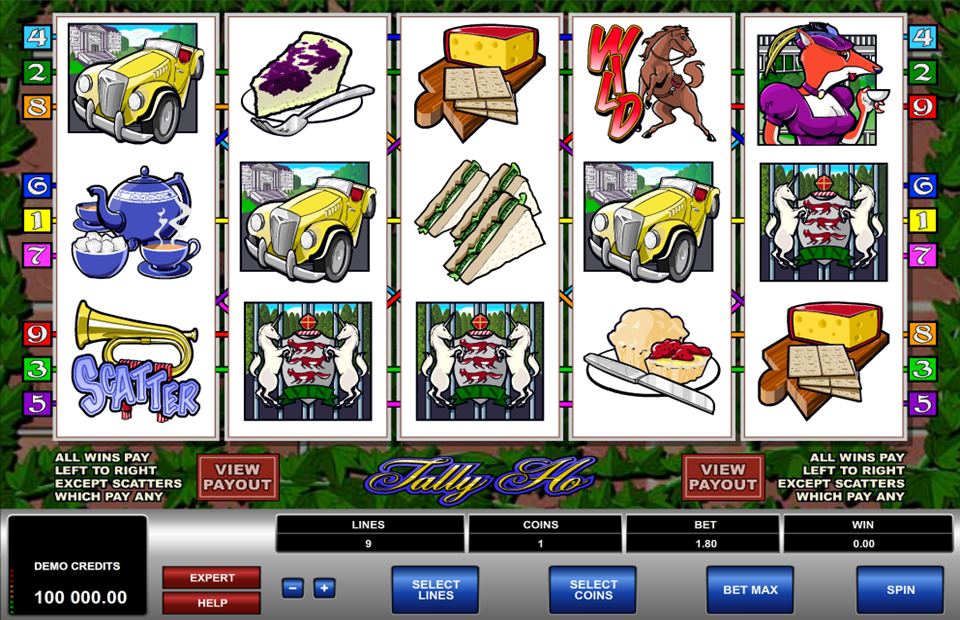 Microgaming Tally Ho Slot Review