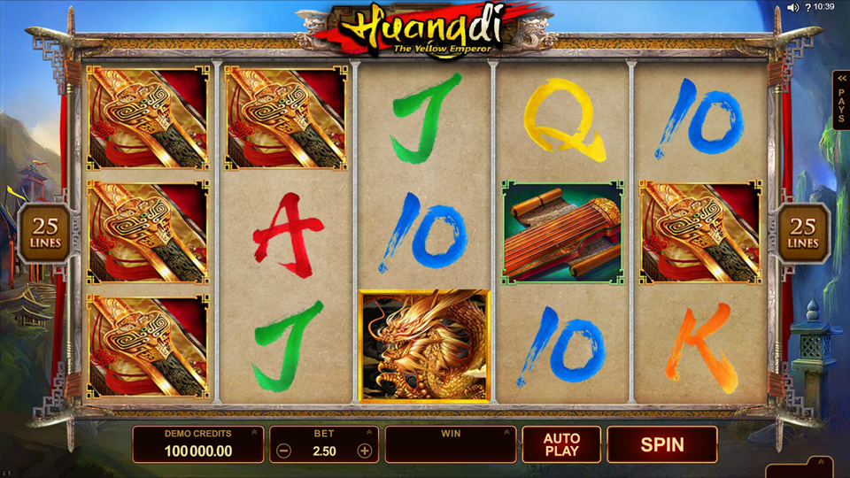 Microgaming Huangdi Slot Review
