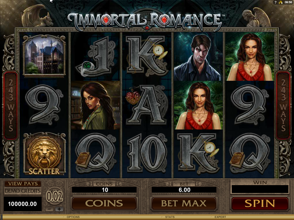 Microgaming Immortal Romance Slot Review