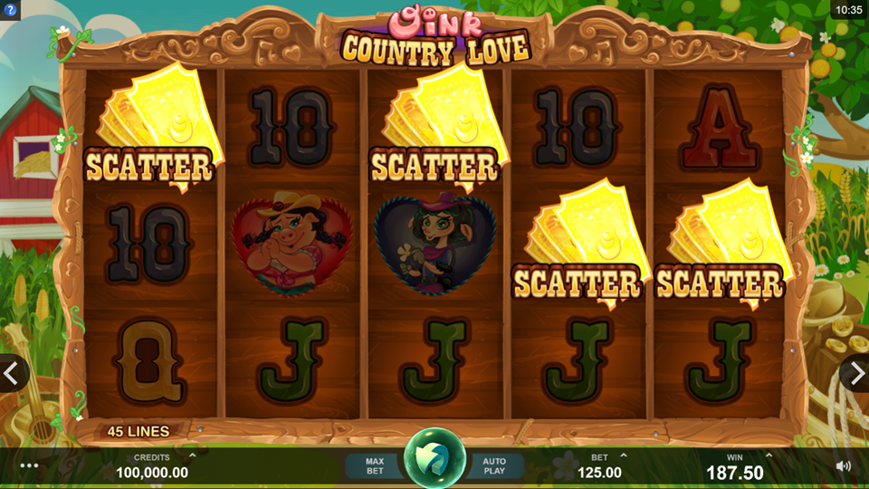 Microgaming Oink Country Love Slot Review